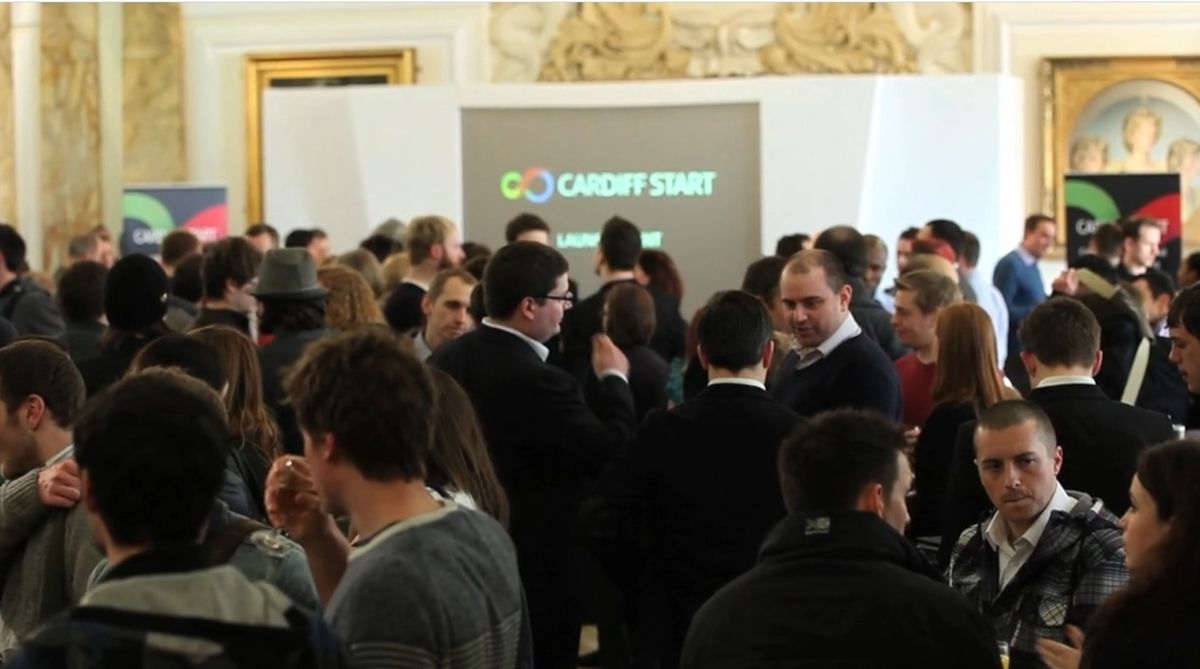Cardiff Start launch event in 2012